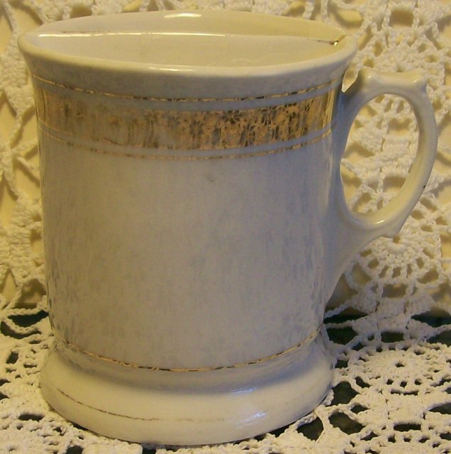 Shaving Mug: Circa 1890's