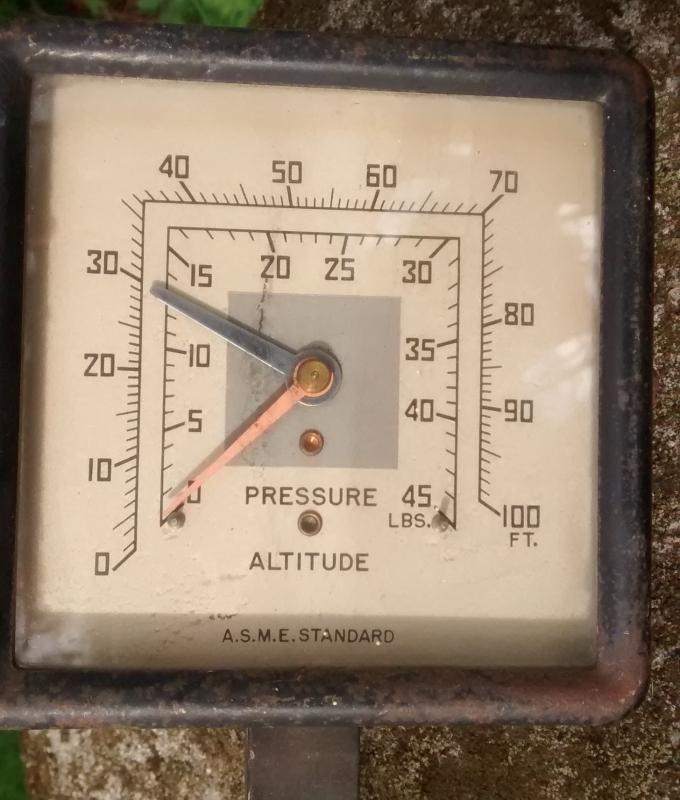 Pressure/Altitude Guage A.S.M.E. Standard 3.75