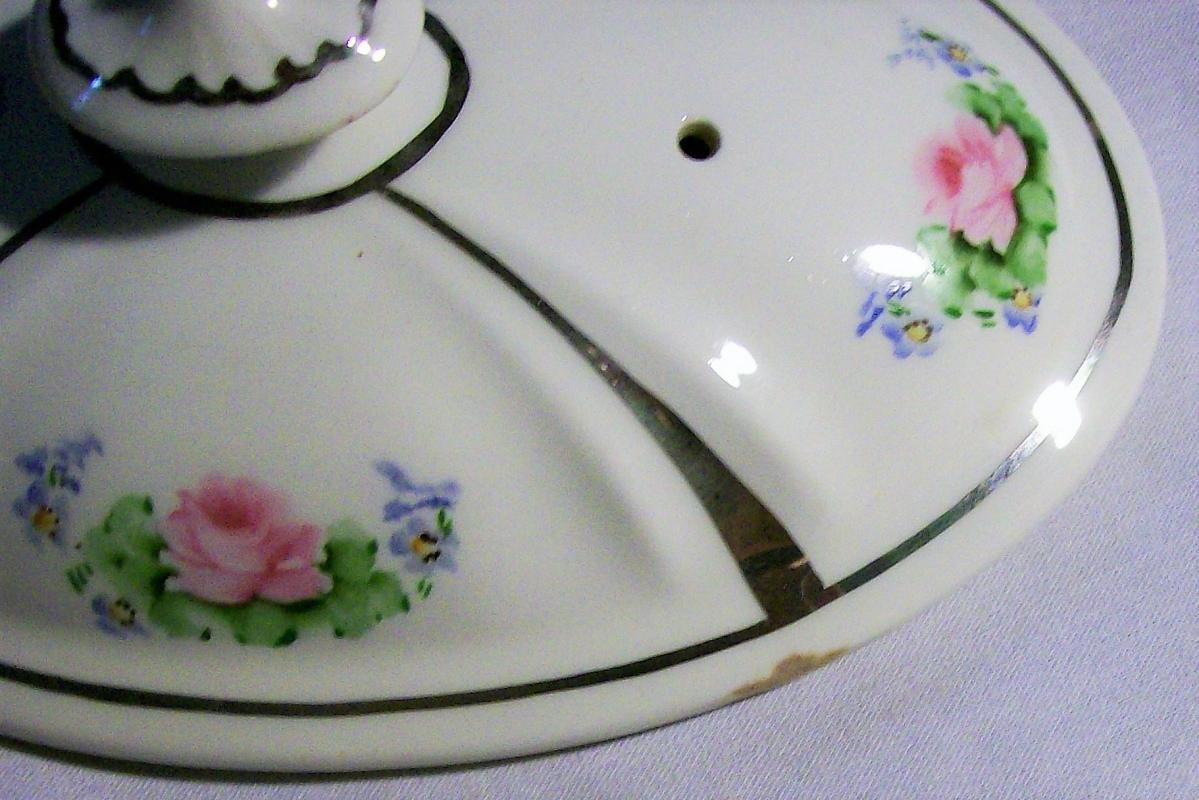 Syracuse/Royal Rochester Ceramic Restaurant Covered Casserole with Holder