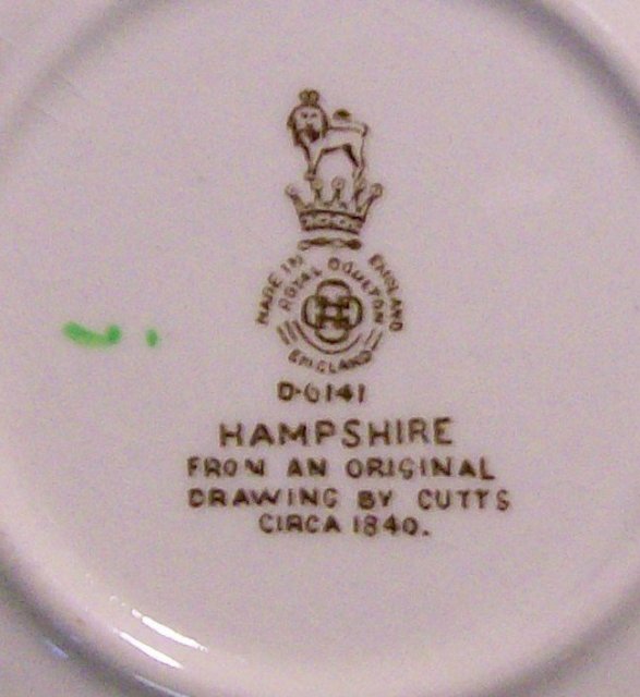 Royal Doulton Hampshire Ceramic Coaster D6141 4