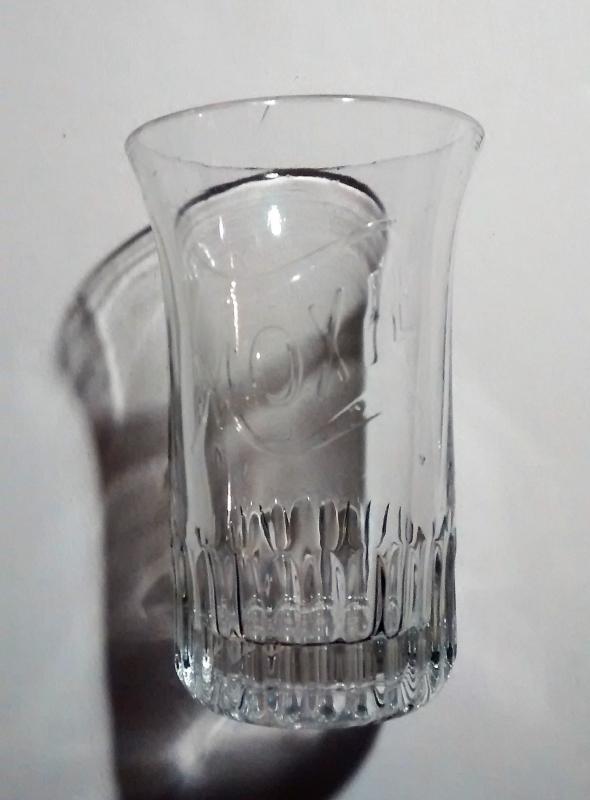 Moxie Soda Fountain Glass Tumbler Ca. 1900