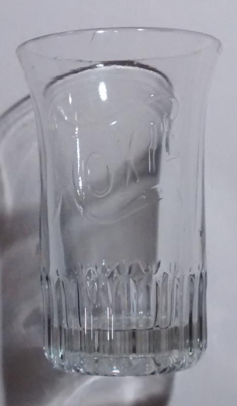 Moxie Soda Fountain Glass Tumbler Ca. 1900