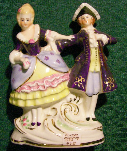 Colonial Couple Figurine by Coventry USA