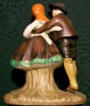 Tyrolean Dancers Figurine by Hermonn: Napco 1961