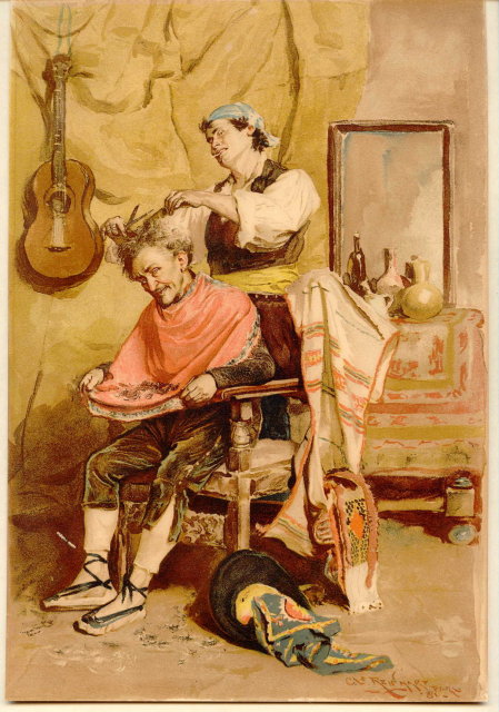 Charles Stanley Reinhart Lithograph 1881