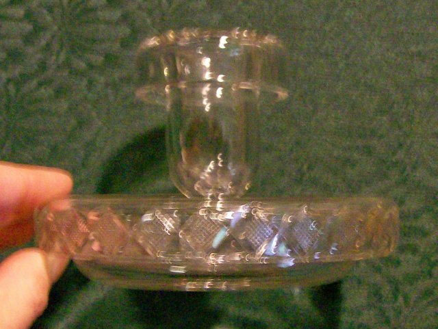 Hawkes Cut Crystal Candleholder