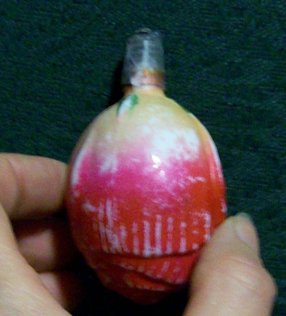 Figural Rose Bud Electric Christmas Bulb Ca. 1930-50 NOT WORKING