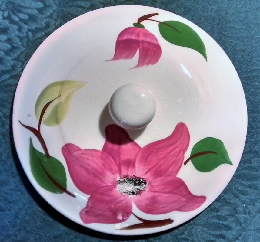Stetson Meadow Rose Ceramic Casserole Lid 7.5