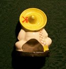 Japan Incense Burner: Mexican in Sombrero