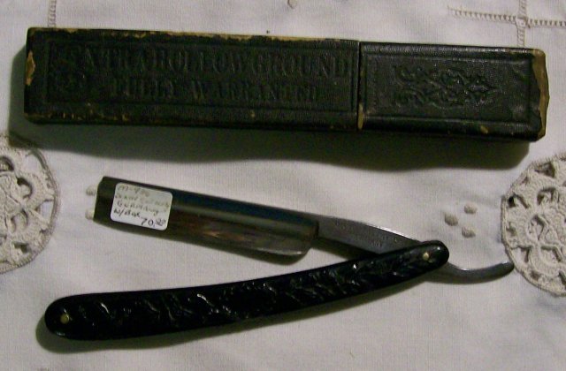 Straight Razor w/Case: Dixon Cutlery Co.