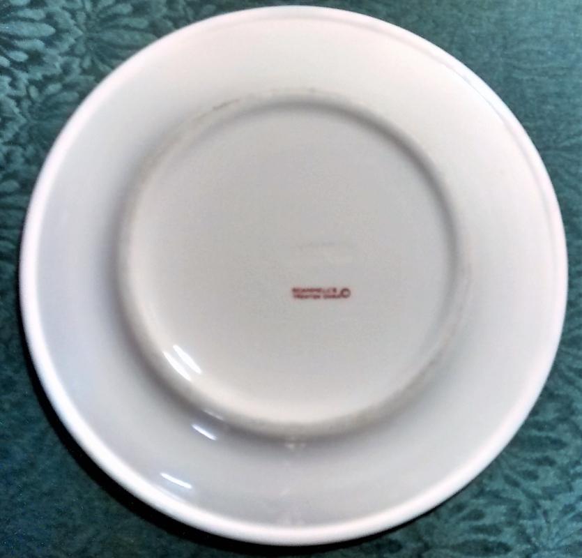 Foster's Cafeteria / Lunch Room Advertising Plate 9