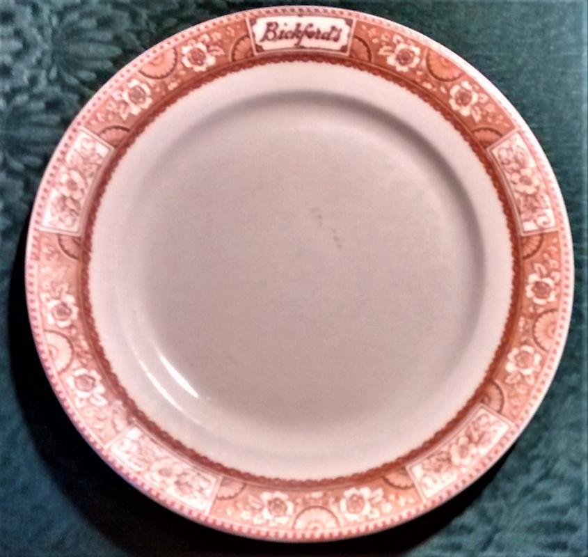Bickford's Cafeteria / Lunch Room Advertising Plate 9