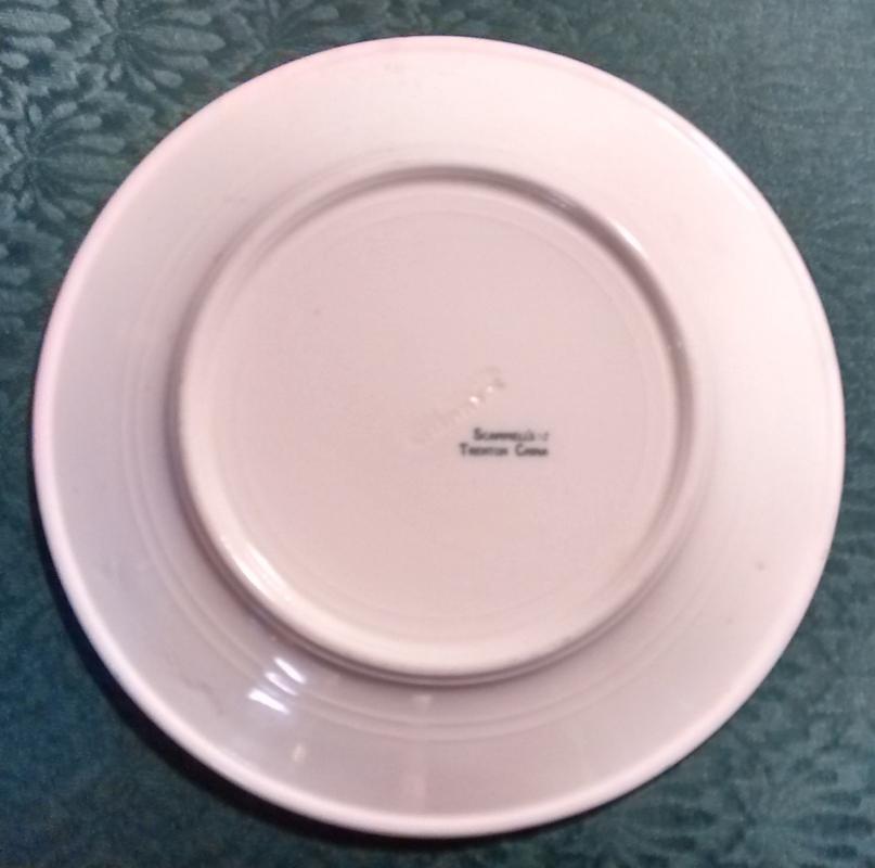 Order of the Amaranth Restaurant Plate Walla Walla Washington Chapter 60 Masonic