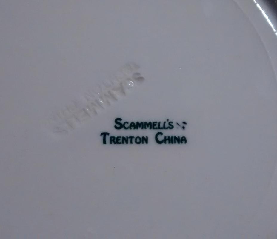 Order of the Amaranth Restaurant Plate Walla Walla Washington Chapter 60 Masonic