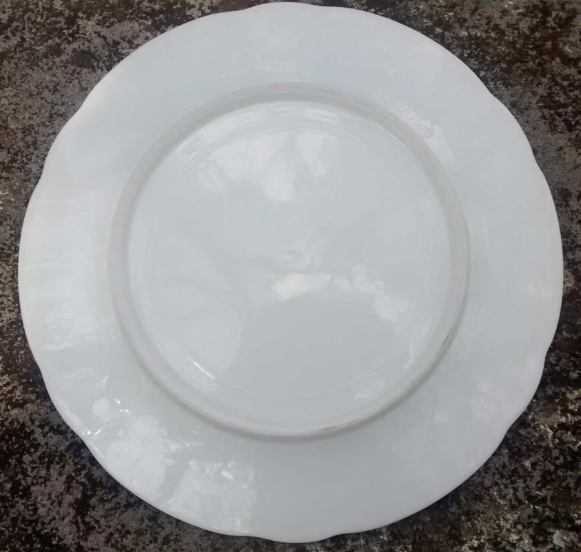 Limoges Hummingbird Plate Ca. 1900 9.5