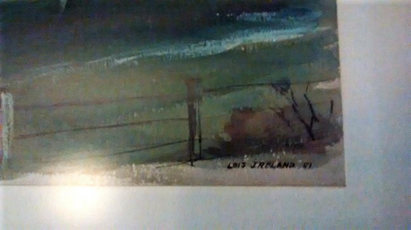 Lois Ireland Farm Scene Painting 30