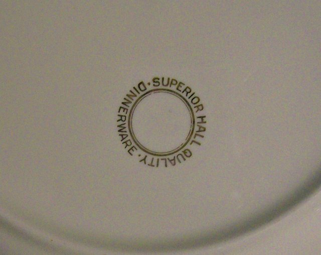 Hall China Heather Rose Ceramic Soup Bowl 8