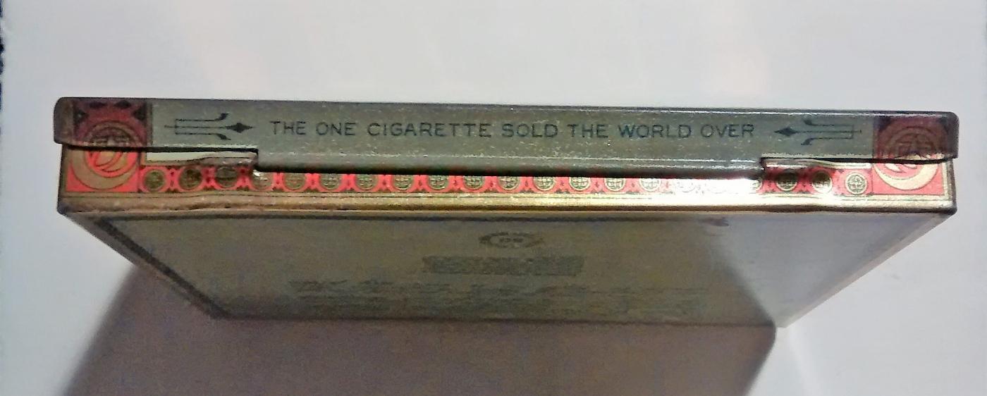Melachrino Egyptian Cigarette Tin No. 9 1920s