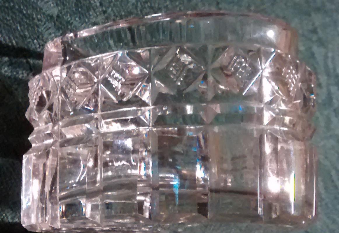 Sterling Silver & Crystal Heart-Shaped Box Foster & Bailey Ca. 1900