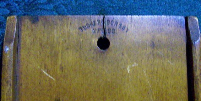 Wooden Kraut Cutter Tucker & Dorsey 1890's Kitchen