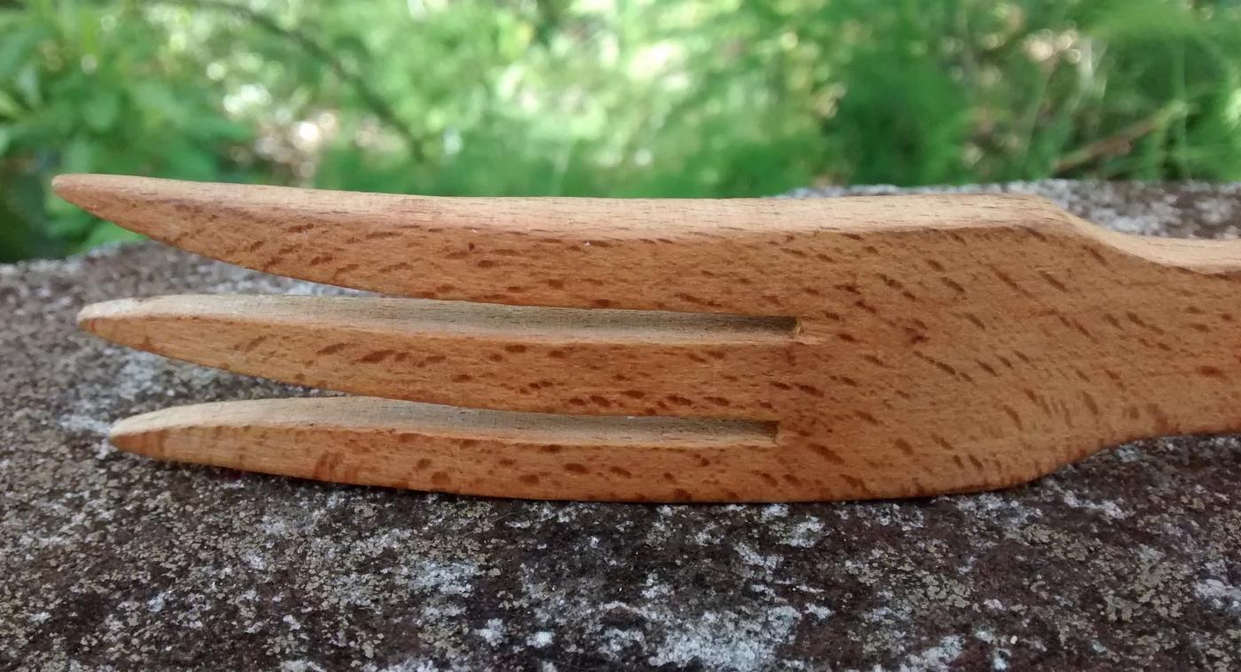 Miami Advertising Fork 1950s Merlin's Package Stores Maple Wood