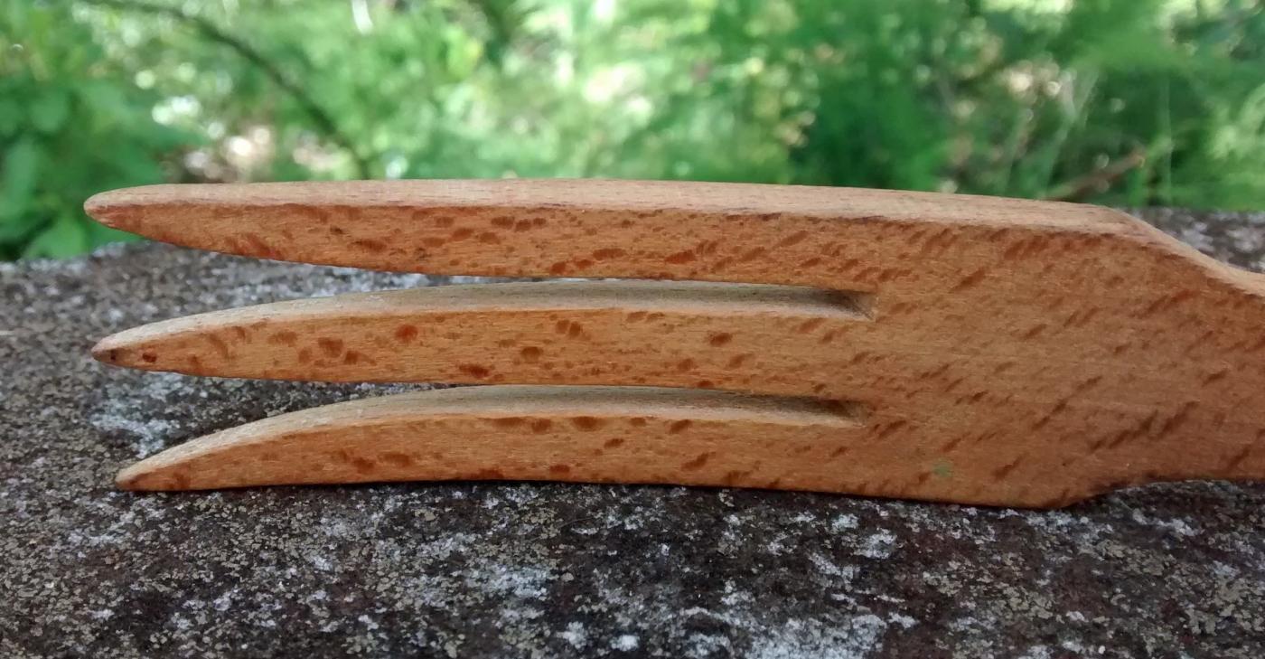 Miami Advertising Fork 1950s Merlin's Package Stores Maple Wood
