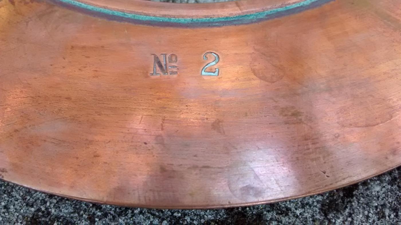 Copper Kettle w/Stand Skultana Sweden #1611 Mid-Century