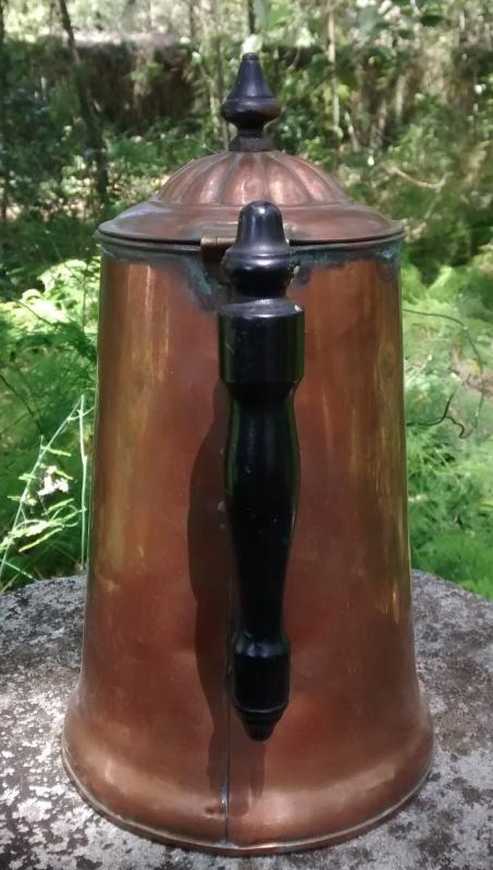 Copper Coffee Pot Rome New York Early 1900s