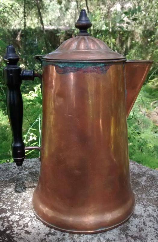 Copper Coffee Pot Rome New York Early 1900s