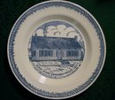 John Stark Edwards House Ceramic Plate: Trumbull Co. Ohio
