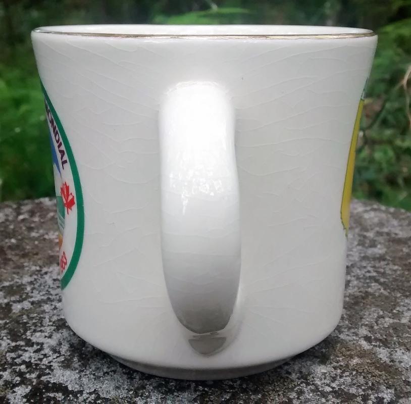 Boy Scout Mug 1983 World Jamboree Alberta Canada Ltd. Ed.