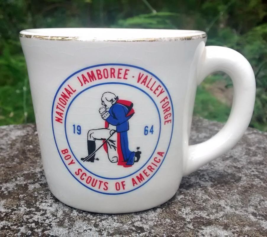 Boy Scout Mug 1964 National Jamboree Valley Forge Pennsylvania