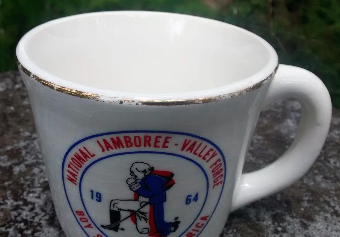 Boy Scout Mug 1964 National Jamboree Valley Forge Pennsylvania