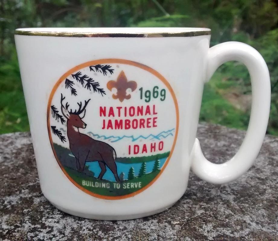 Boy Scout Mug 1969 National Jamboree Idaho McCoy
