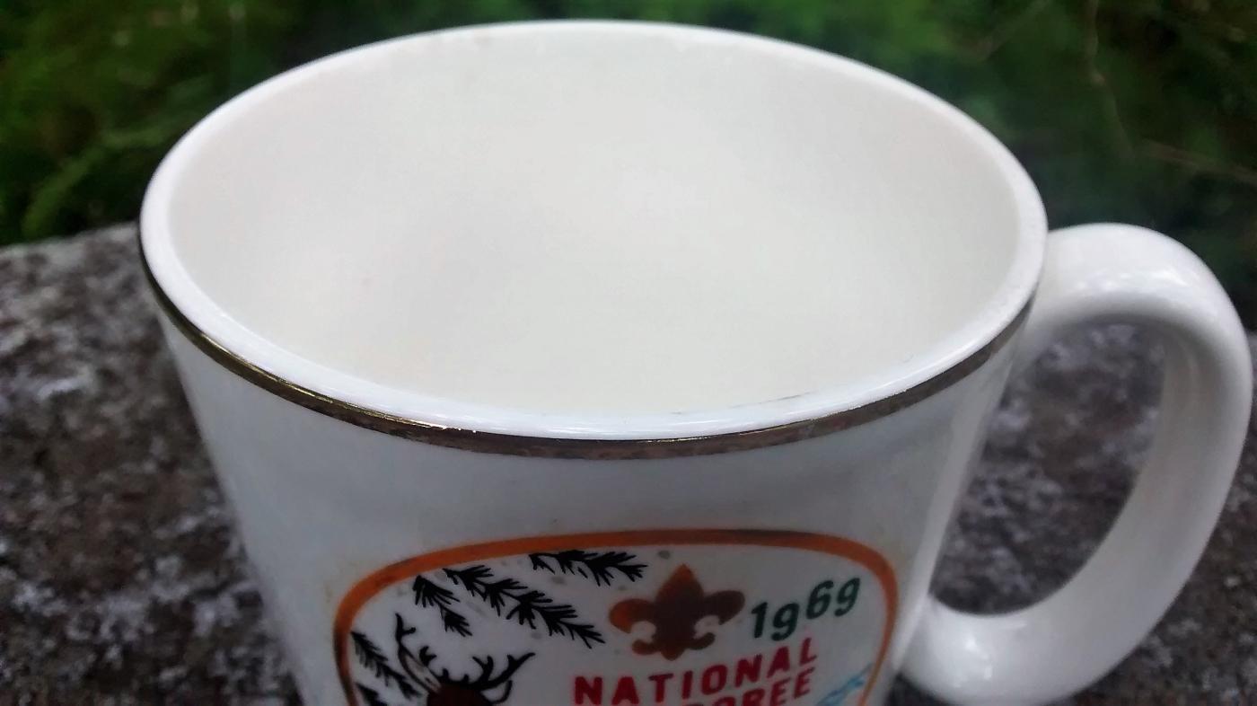 Boy Scout Mug 1969 National Jamboree Idaho McCoy