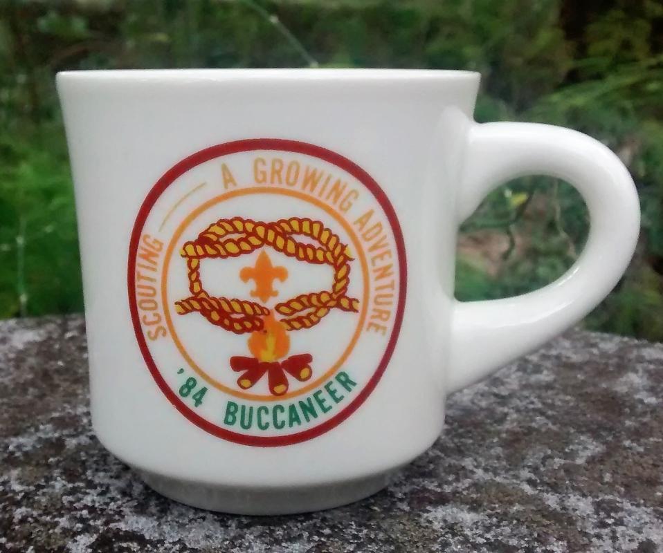 Boy Scout Mug 1984 Buccaneer