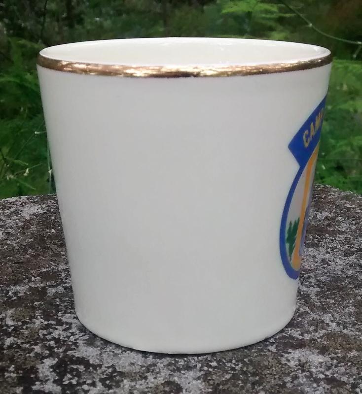 Girl Scout Mug 1974 Camp Barton