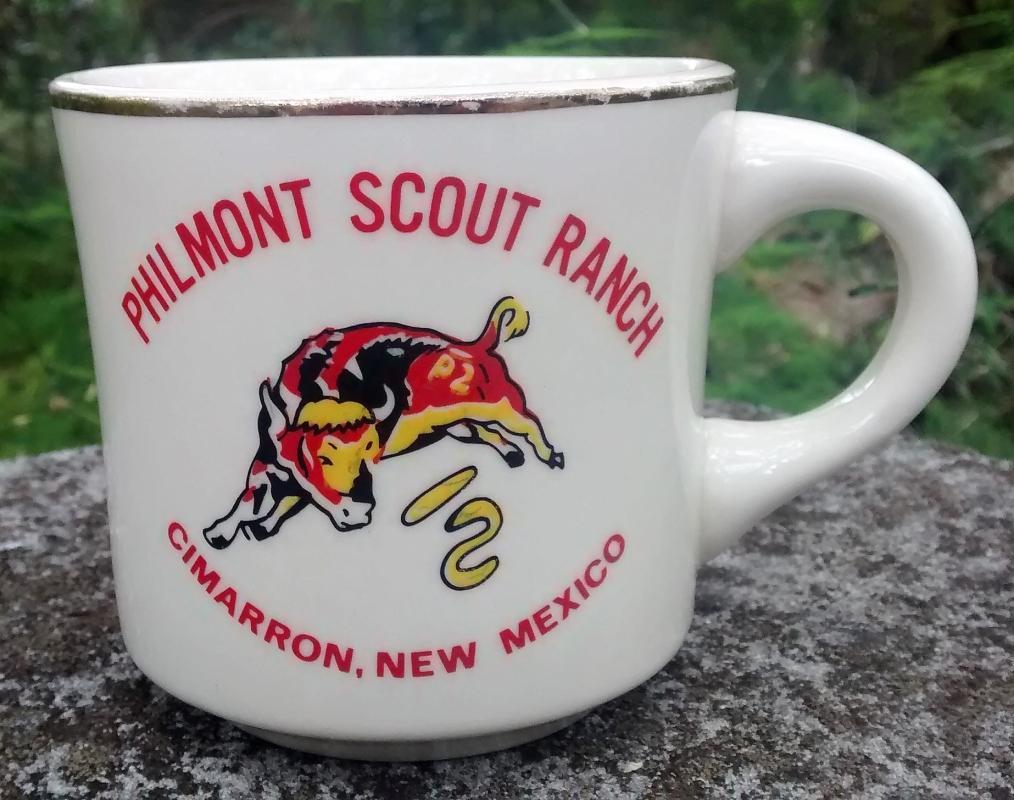Boy Scout Mug 1970s Philmont Scout Ranch Cimarron NM