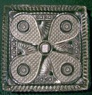 Brilliant Cut Clear Crystal Tray: 11