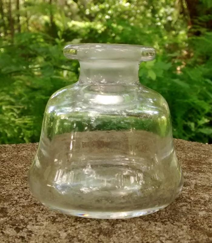 Fostoria Perfume/Cologne Bottle #2243 Blown Glass NO STOPPER
