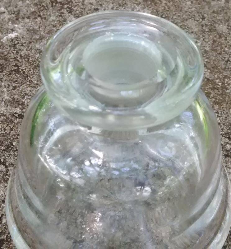 Fostoria Perfume/Cologne Bottle #2243 Blown Glass NO STOPPER