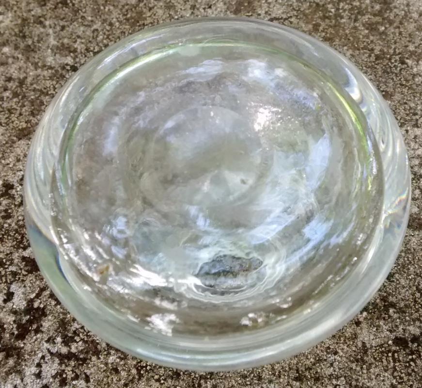 Fostoria Perfume/Cologne Bottle #2243 Blown Glass NO STOPPER