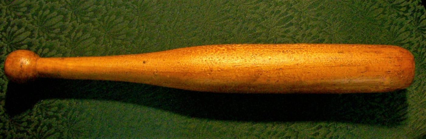 Indian Club Juggler's Baton Hand-Turned Wood Ca. 1900
