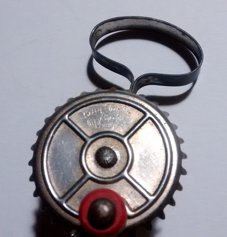 Child's Betty Taplin Egg Beater 1950s Wood Handle 5 3/8
