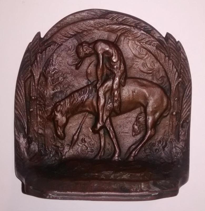 Bronze Bookend