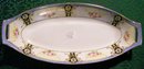 Noritake Ceramic Celery Dish: N1044 Pattern Ca. 1930's