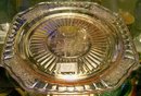 Hocking Mayfair/Open Rose Pink Glass Plate 9.5