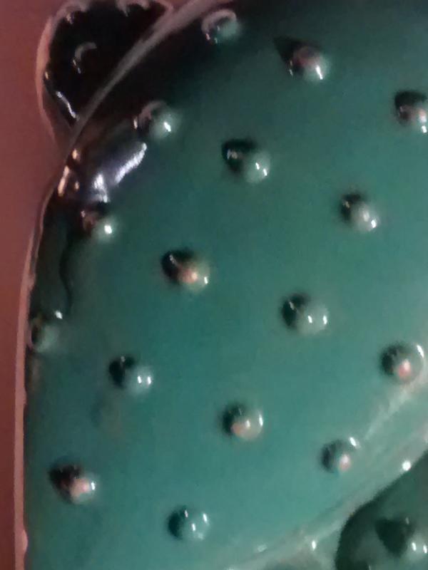 Brush Double Cactus Planter #671 1948 Dk. Green