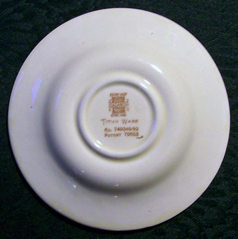 Adams Titian Ware Saucer