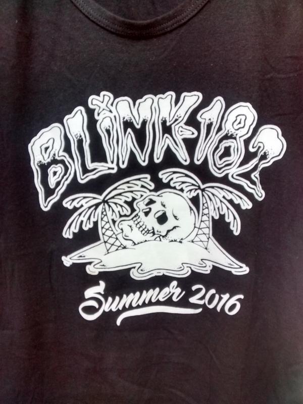 Blink-182 Concert Tank Summer 2016 NOS Size S